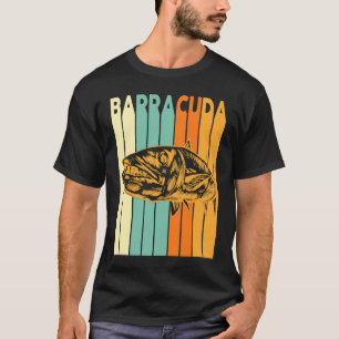 Grote Barracuda Cuda Vissen Wilde Natuur Zoutwater T-shirt