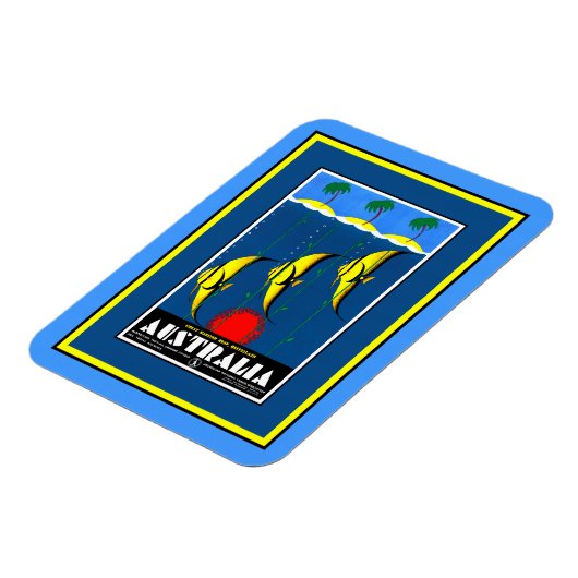 Grote Barrier Reef Magnet Magneet (Linkerzijde)