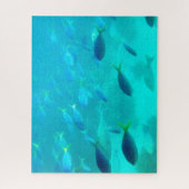 Grote barrière-rif onderwater uitdagend legpuzzel (Verticaal)