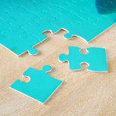 Grote barrière-rif onderwater uitdagend legpuzzel (Zijkant)