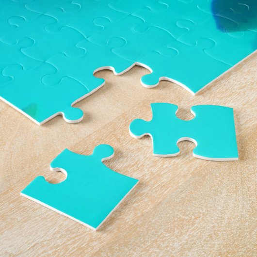 Grote barrière-rif onderwater uitdagend legpuzzel (Zijkant)