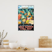 Grote barrièrekoraalrif poster (Keuken)