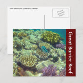 grote barrièrerif australië briefkaart (Voorkant / Achterkant)