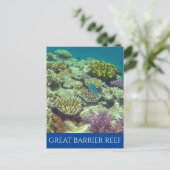 grote barrièrerif australië briefkaart (Staand voorkant)