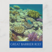 grote barrièrerif australië briefkaart (Voorkant)
