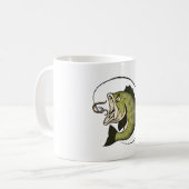 Grote Bas Mond Koffiemok (Voorkant links)