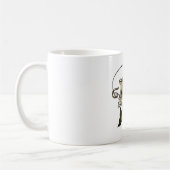 Grote Bas Mond Koffiemok (Links)