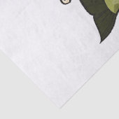Grote Bas Mond Tissuepapier (Detail)
