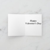 Grote Basketbal Lover Valentijnsdag Kaart (Binnen)