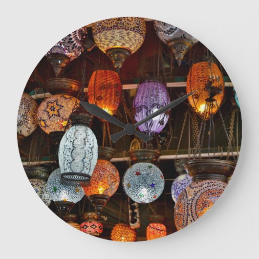 Grote Bazaar in Istanbul, Turkey Klok (Voorkant)