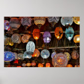 Grote Bazaar in Istanbul, Turkey Poster (Voorkant)