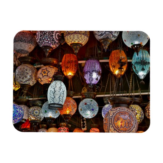 Grote Bazaar in Istanbul, Turkije Magneet (Horizontaal)