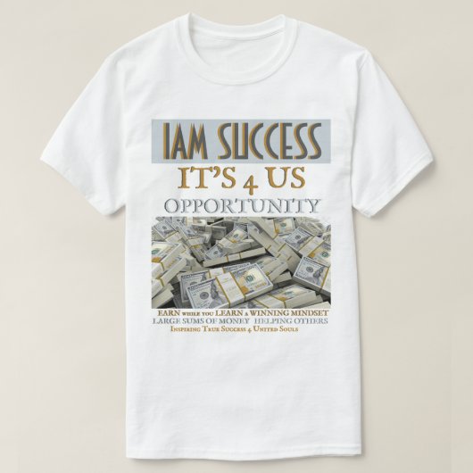 GROTE BEDRAGEN T-SHIRT (Design voorkant)