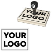 Grote bedrijven in elke vorm Logo Rubberstempel (Gestempeld)