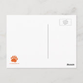 Grote Beer Briefkaart (Achterkant)