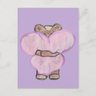 Grote Beer Hug. Briefkaart