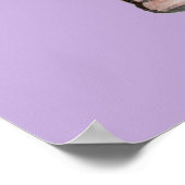 Grote Beer Hug. Poster (Hoek)