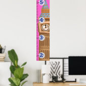 Grote Beiaard Klokkentoren van Westminster Poster (Thuiskantoor)