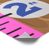 Grote Beiaard Klokkentoren van Westminster Poster (Hoek)