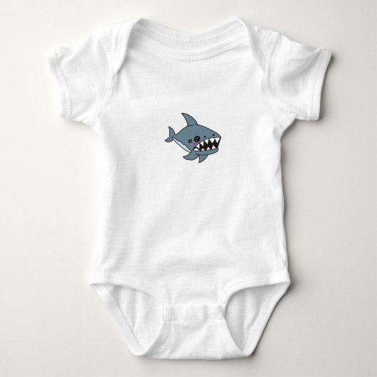 Grote Bek Haai Baby Top (Voorkant)