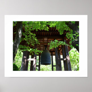 Grote Bel, Zojoji Tempel: Tokyo Poster