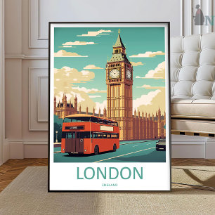 Grote Ben Reisprint Muurkunst Grote Ben Muur Hangi Poster
