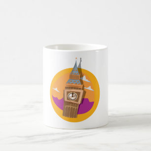 Grote Ben Westminster-klokkentoren Koffiemok