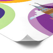 Grote Ben Westminster-klokkentoren Poster (Hoek)