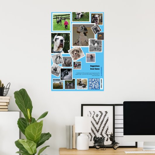 Grote Bench Promotie Poster (Thuiskantoor)