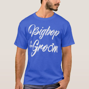 Grote bende van bruidegom huwelijksfeest grappige t-shirt
