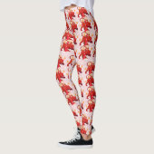 Grote Bengaalse kat modellen Tijgers Leggings (Links)