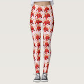 Grote Bengaalse kat modellen Tijgers Leggings (Voorkant)