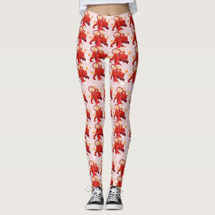 Grote Bengaalse kat modellen Tijgers Leggings