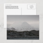 Grote berggebieden, eiland Unalaska Briefkaart (Voorkant / Achterkant)