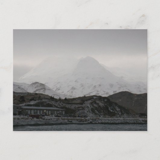 Grote berggebieden, eiland Unalaska Briefkaart (Voorkant)
