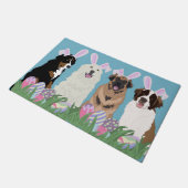 Grote berghond paasmager deurmat (Schuin)