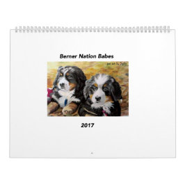 Grote Berner Nation Babes 2017 kalender