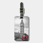 Grote Beurtoren Londen Bagagelabel (Voorkant verticaal)
