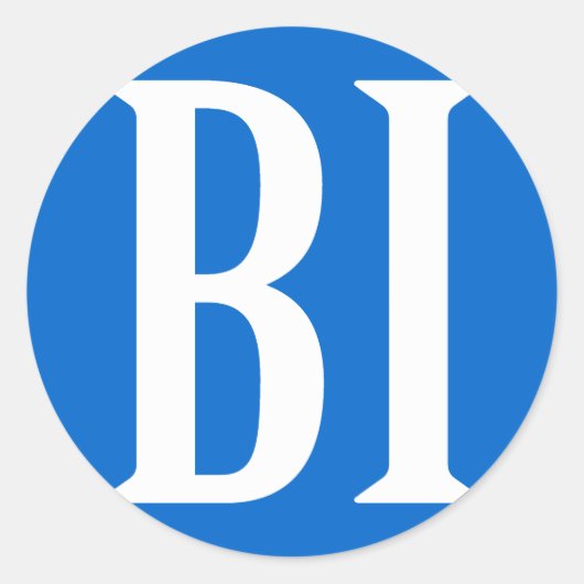 GROTE BI RONDE STICKER (Voorkant)