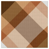 Grote Bias Pset, Bruin, Beige, Koper en Tan Stof (Close Up)