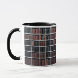 Grote bibliotheekboekenplank Combo mok - Realistis