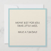 Grote Big Hug en Kiss Birthday Kaart (Achterkant)