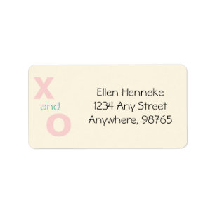 Grote Big Hug en Kiss Etiket