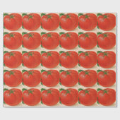 grote BIG juicy tomato Cadeaupapier (Vlak)