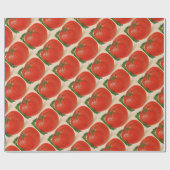 grote BIG juicy tomato Cadeaupapier (Vlak)