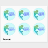 Grote Bijbel Quote Sticker Set (Vel)