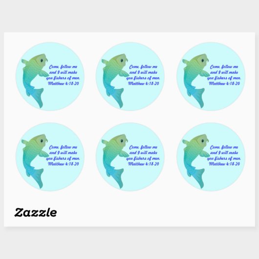 Grote Bijbel Quote Sticker Set (Vel)