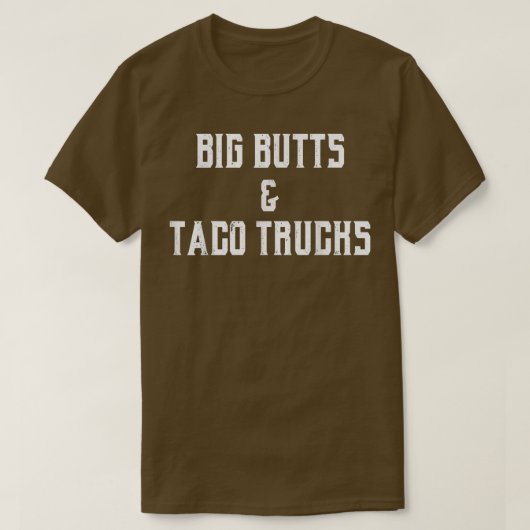 Grote billen en taco trucks T-shirt (Design voorkant)