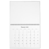 Grote blanco kalender 2026 (Jan 2026)