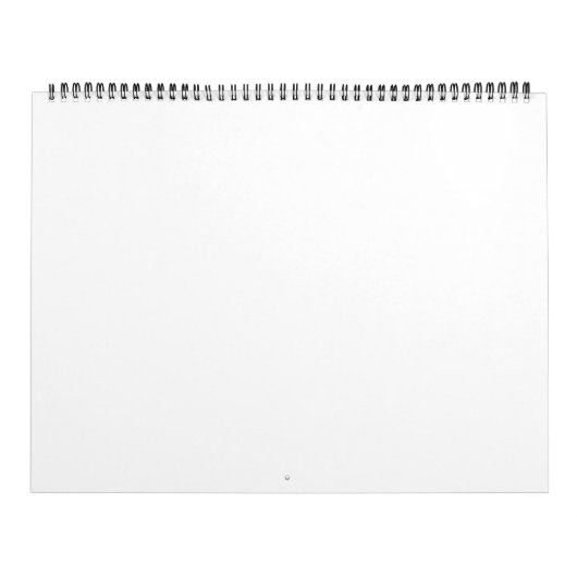 Grote blanco kalender 2026 (Hoes)